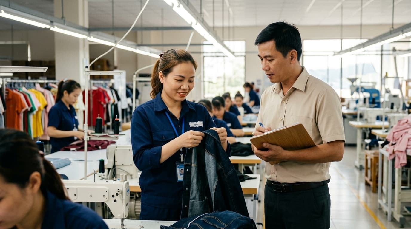 A Manufacturing · Workshops business at work in Vietnam