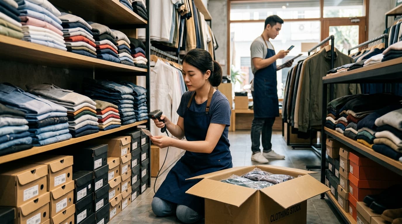 Illustration of Shops · Retail chains's industry-specific features
