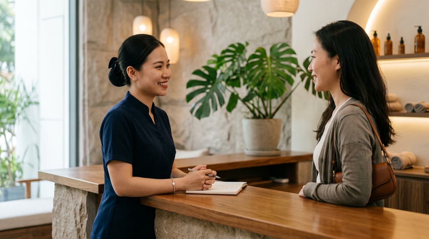 A Spas · Hair salons · Nail bars business at work in Vietnam